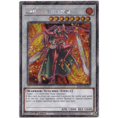 画像1: クリムゾン・ブレーダー プラチナシークレットレア 【RA04-EN161】